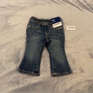 NWT Old Navy Baby Girls Flare Jeans Size 6-12 Months